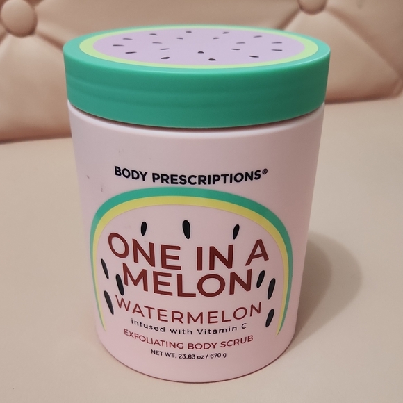 Body Prescription Other - Body Prescriptions One in a Melon Watermelon Exfoliating Body Scrub 23.63 oz NWT